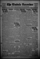 The Tisdale Recorder June 7, 1939