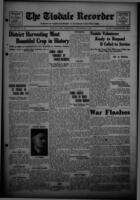 The Tisdale Recorder September 6, 1939