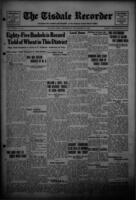 The Tisdale Recorder September 27, 1939