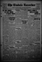 The Tisdale Recorder November 1, 1939