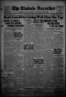 The Tisdale Recorder November 15, 1939