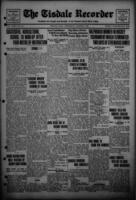 The Tisdale Recorder March 6, 1940