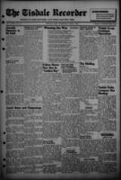 The Tisdale Recorder May 1, 1940