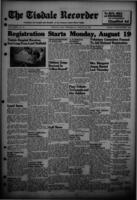 The Tisdale Recorder August 14, 1940