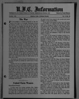 U.F.C. Information October 1942
