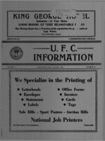 U.F.C. Information August 1943
