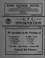 U.F.C. Information September 1943