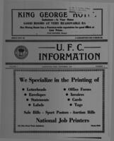U.F.C. Information November 1943
