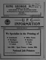 U.F.C. Information December 1943