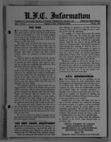 U.F.C. Information March 1944