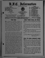 U.F.C. Information May 1944
