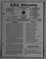 U.F.C. Information August 1945