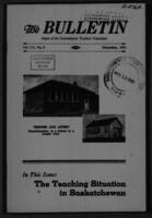 The Bulletin - Saskatchewan Teacher's Federation November 1941