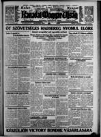 Canadian Hungarian News April 20, 1945