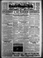 Canadian Hungarian News June 29, 1945