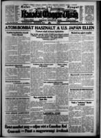 Canadian Hungarian News August 10, 1945