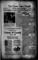 The Goose Lake Herald May 22, 1941