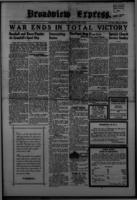 Broadview Express August 16, 1945