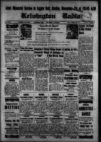 The Kelvington Radio November 5, 1943