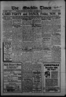 The Macklin Times November 10, 1943