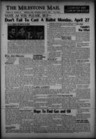 The Milestone Mail April 22, 1942