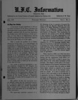 UFC Information July 1939 [United Farmers of Canada]
