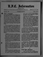 UFC Information November 1939 [United Farmers of Canada]