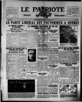 Le Patriote de l'Ouest November 1, 1939