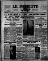 Le Patriote de l'Ouest August 25, 1939