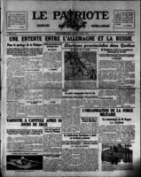 Le Patriote de l'Ouest October 4, 1939