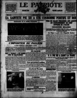 Le Patriote de l'Ouest March 15, 1939