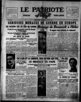 Le Patriote de l'Ouest August 30, 1939