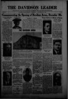 The Davidson Leader November 29, 1939