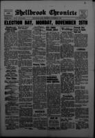 Shellbrook Chronicle November 20, 1940