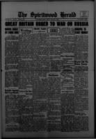 The Spiritwood Herald March 1, 1940