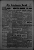 The Spiritwood Herald September 22, 1939