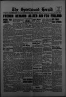 The Spiritwood Herald February 9, 1940