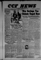 CCF News for British Columbia and the Yukon May 8, 1947