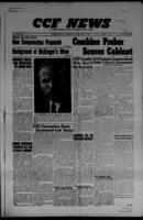 CCF News for British Columbia and the Yukon November 9, 1949