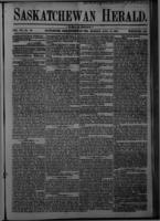 Saskatchewan Herald August 17, 1885