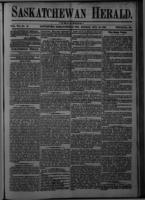 Saskatchewan Herald August 24, 1885