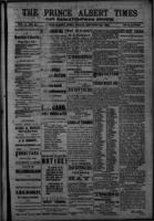 Prince Albert Times and Saskatchewan Review October 30, 1885