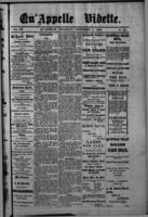  Qu'Appelle Vidette  September 1, 1887