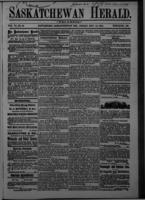 Saskatchewan Herald November 14, 1884