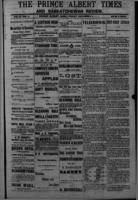 Prince Albert Times and Saskatchewan Review December 16, 1887