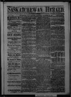 Saskatchewan Herald Novermber 26, 1881