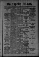 Qu'Appelle Vidette May 14, 1885