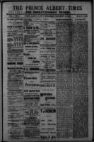 The Prince Albert Times and Saskatchewan Review December 13, 1882