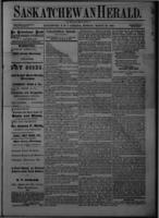 Saskatchewan Herald March 28, 1881