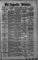  Qu'Appelle Vidette  September 22, 1887